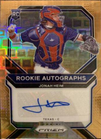 Jonah Heim [Gold Pandora Prizm] #RA-JH