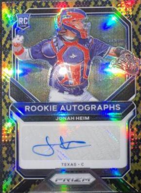 Jonah Heim [Snake Skin Prizm] #RA-JH