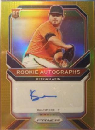 Keegan Akin [Gold Prizm] #RA-KA