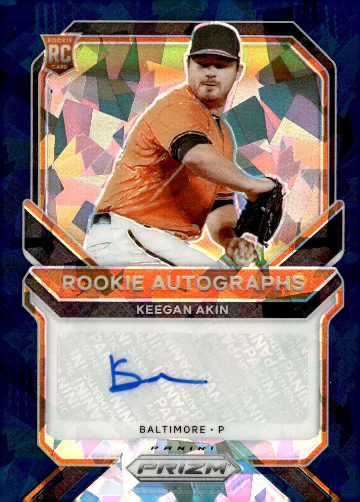 Keegan Akin [Navy Blue Ice Prizm] #RA-KA