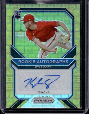 Kyle Cody [Gold Pandora Prizm] #RA-KC