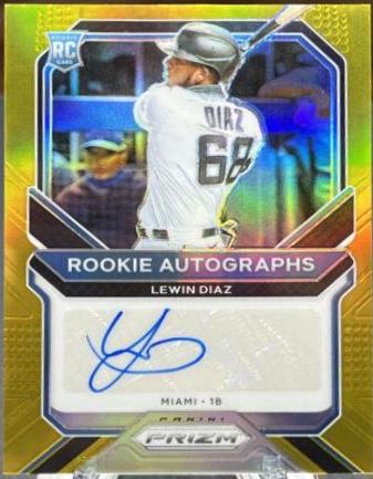 Lewin Diaz [Gold Prizm] #RA-LD