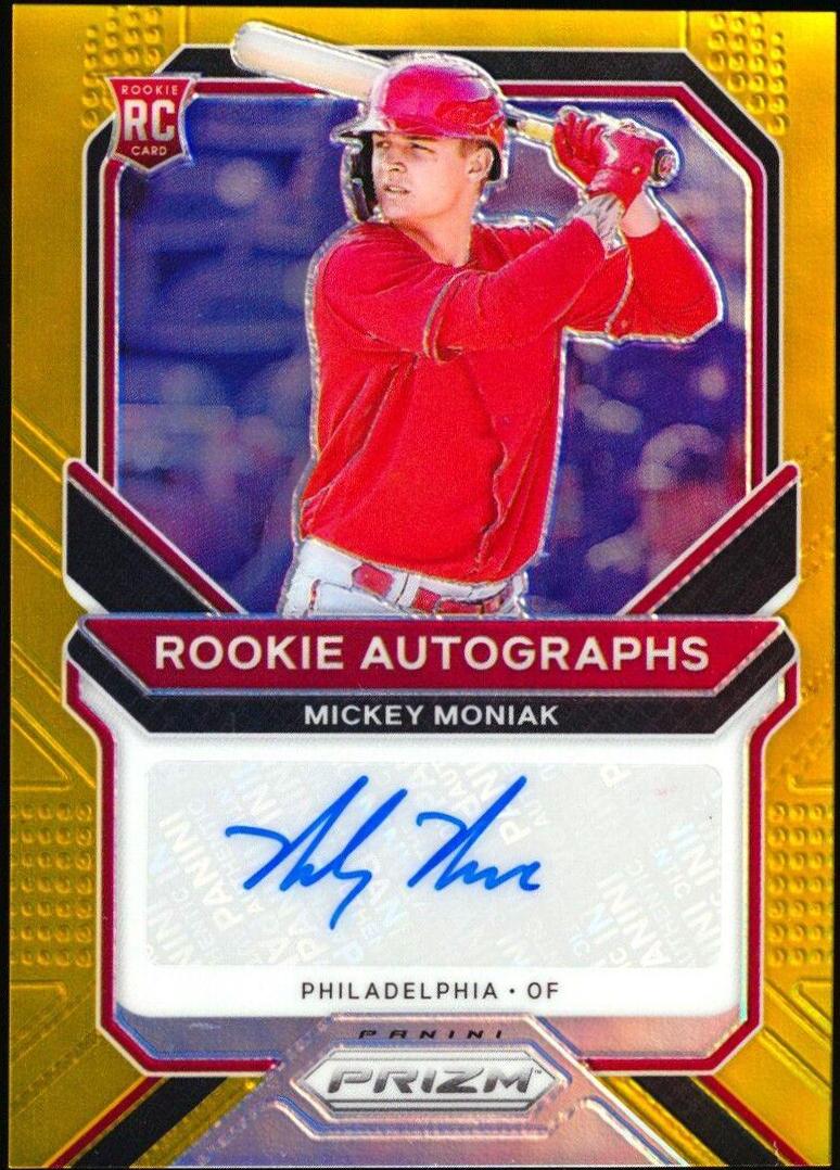 Mickey Moniak [Gold Prizm] #RA-MM