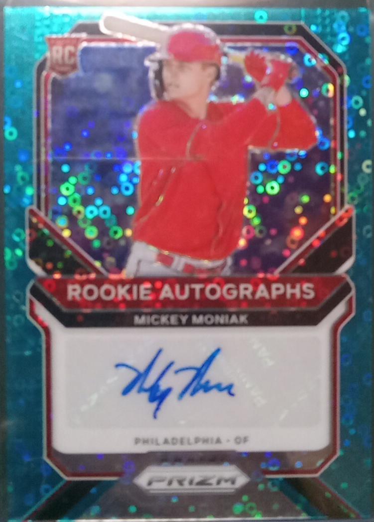 Mickey Moniak [Teal Donut Circles Prizm] #RA-MM
