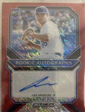 Mitchell White [Red Shimmer Prizm] #RA-MW