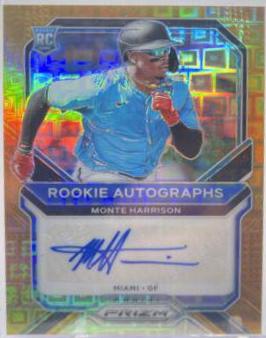 Monte Harrison [Gold Pandora Prizm] #RA-MH