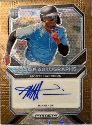 Monte Harrison [Gold Prizm] #RA-MH