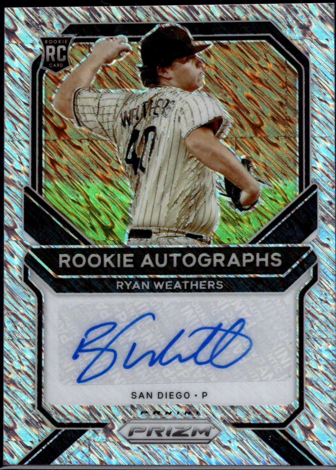 Ryan Weathers [Shimmer Prizm] #RA-RW