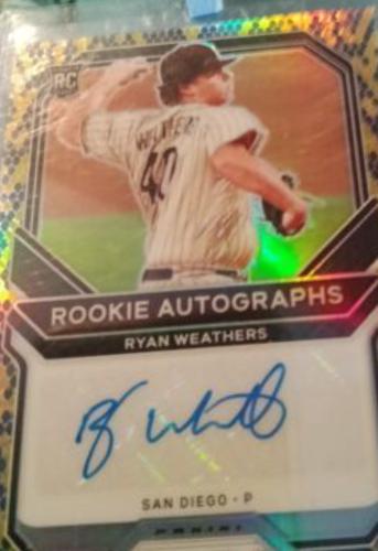 Ryan Weathers [Snake Skin Prizm] #RA-RW