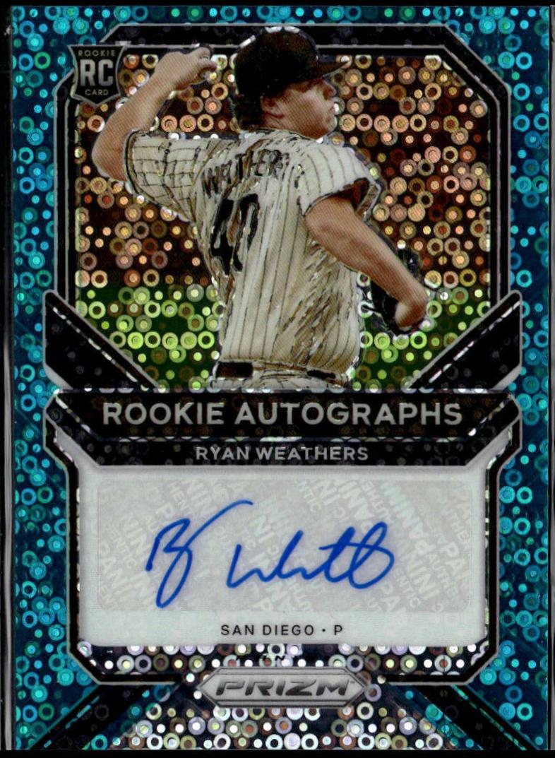 Ryan Weathers [Teal Donut Circles Prizm] #RA-RW