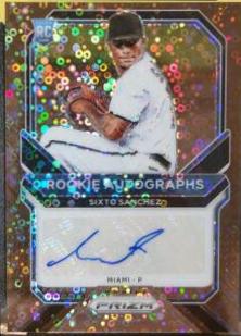 Sixto Sanchez [Bronze Donut Circles Prizm] #RA-SX