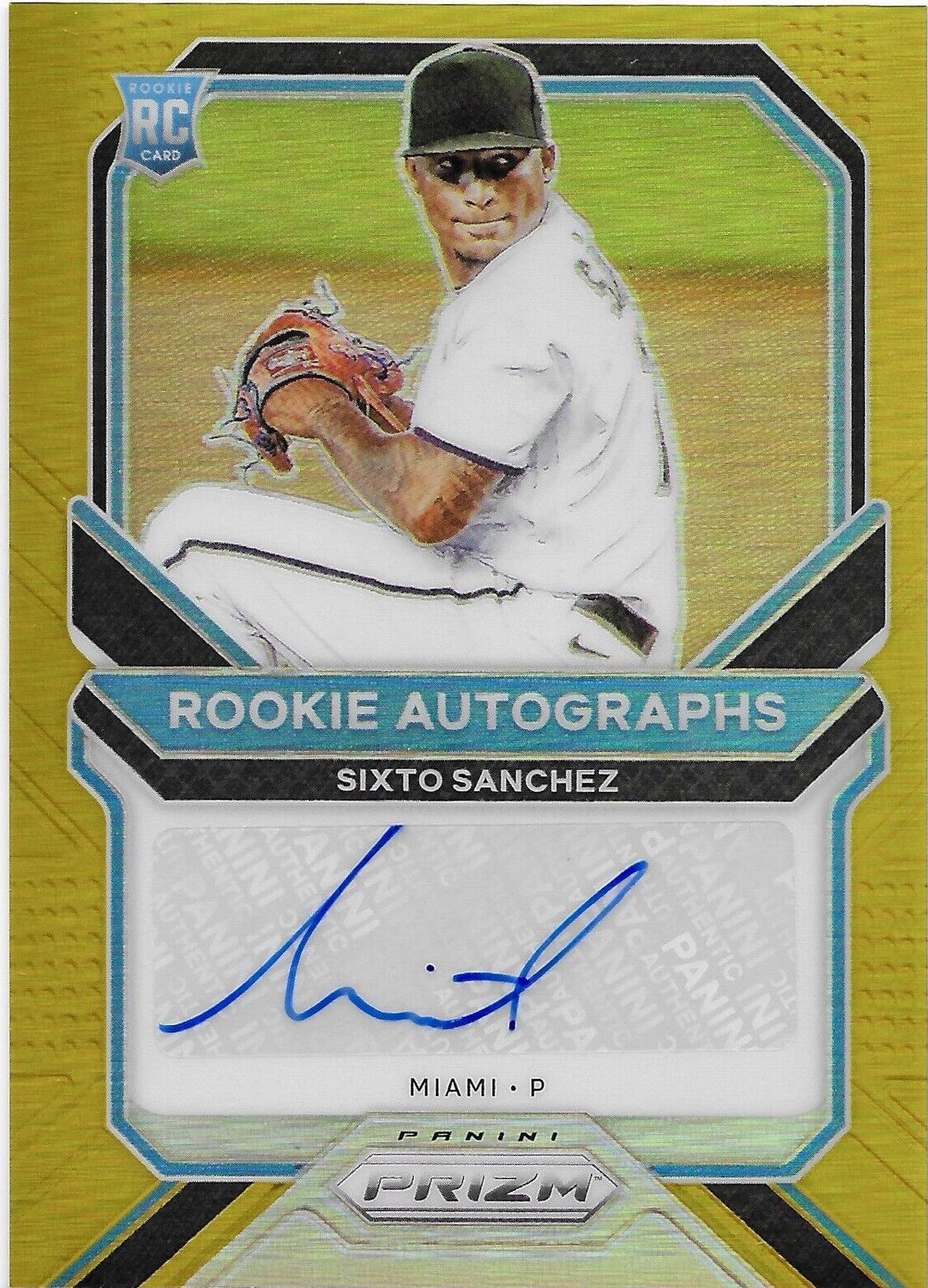 Sixto Sanchez [Gold Prizm] #RA-SX