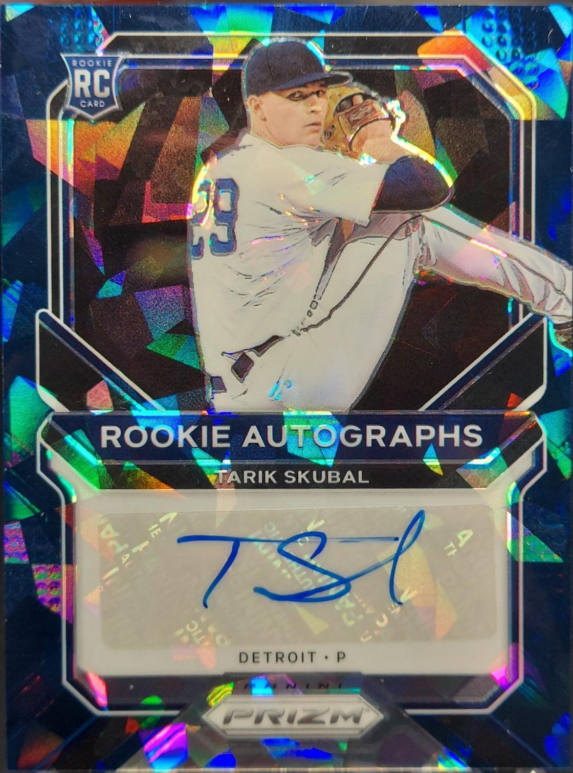 Tarik Skubal [Navy Blue Ice Prizm] #RA-TS