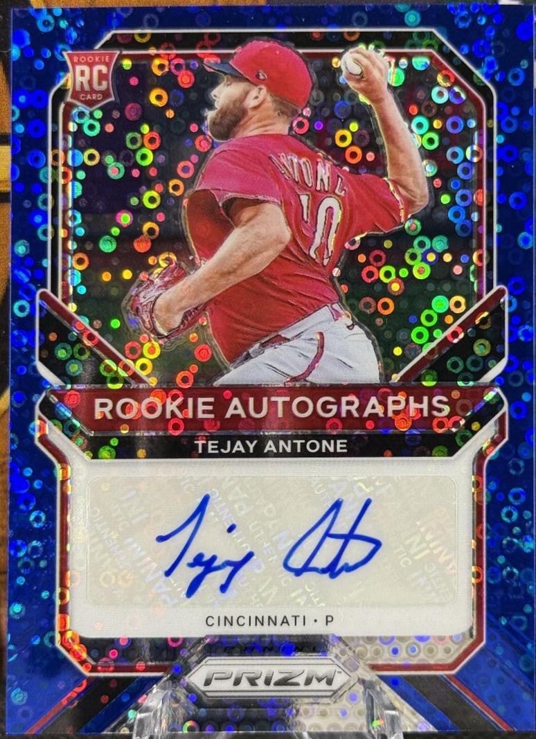 Tejay Antone [Blue Donut Circles Prizm] #RA-TA