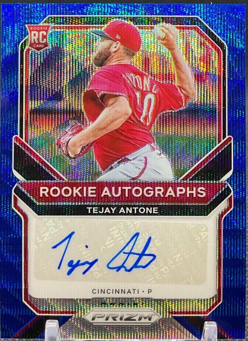 Tejay Antone [Blue Wave Prizm] #RA-TA