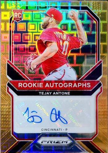 Tejay Antone [Gold Pandora Prizm] #RA-TA