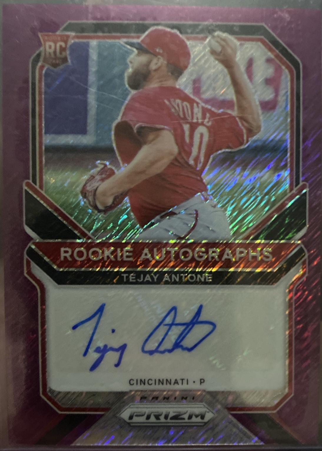 Tejay Antone [Red Shimmer Prizm] #RA-TA