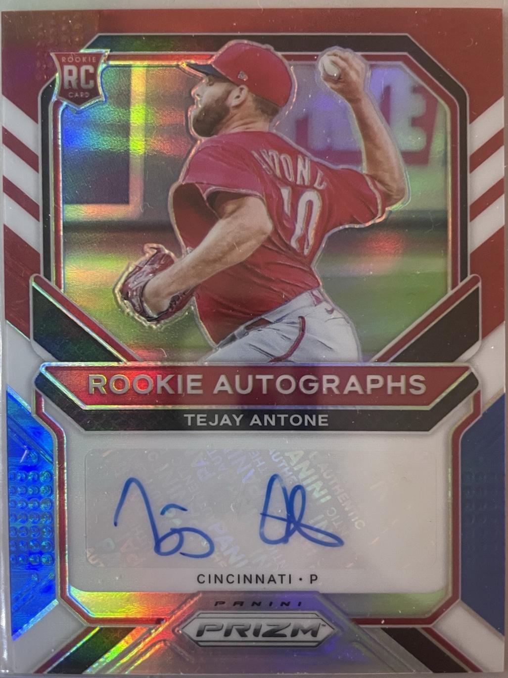 Tejay Antone [Silver Prizm] #RA-TA