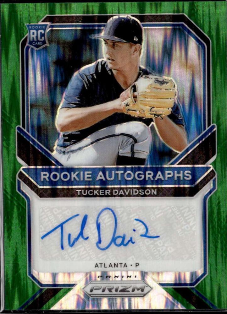 Tucker Davidson [Forest Green Flash Prizm] #RA-TD