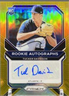 Tucker Davidson [Gold Prizm] #RA-TD