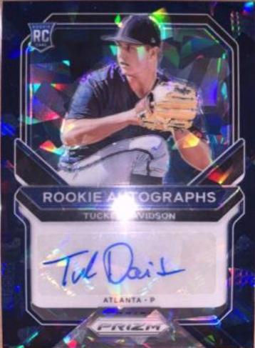 Tucker Davidson [Navy Blue Ice Prizm] #RA-TD