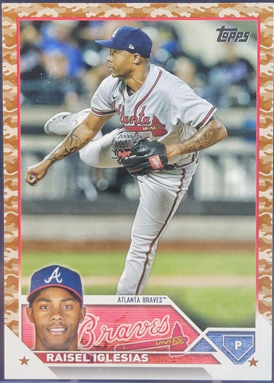 Raisel Iglesias [Memorial Day Camo] #115
