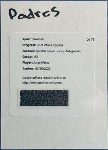 Jorge Mateo [Jersey Autograph] #157