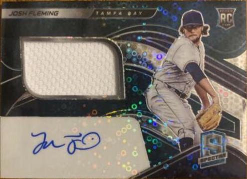 Josh Fleming [Jersey Autograph Neon Blue] #162