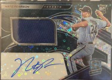 Nate Pearson [Jersey Autograph Neon Blue] #133