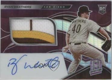 Ryan Weathers [Jersey Autograph Neon Pink] #164