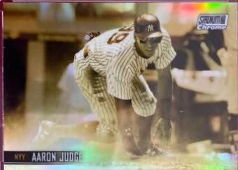 Aaron Judge [Chrome Gold Minted Refractor] #255