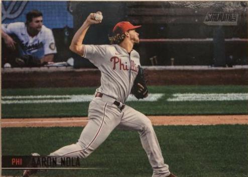 Aaron Nola [Black Foil] #108
