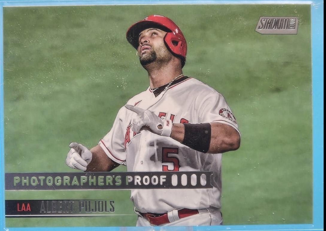 Albert Pujols [Photographer's Proof] #300
