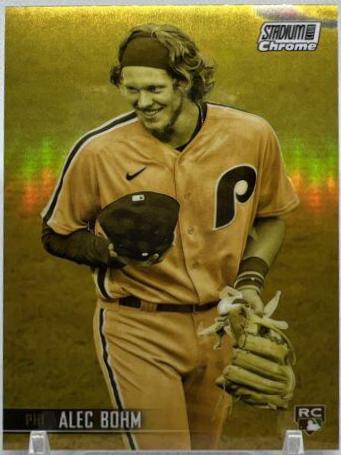 Alec Bohm [Chrome Gold Minted Refractor] #112