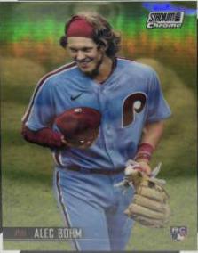 Alec Bohm [Chrome Pearl White Refractor] #112