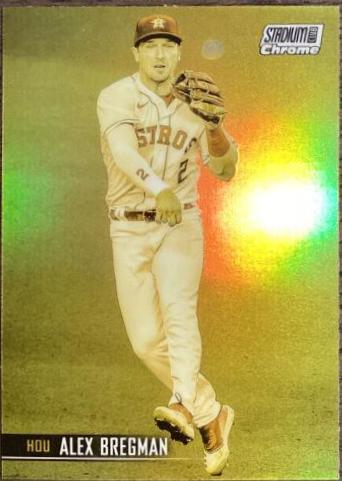 Alex Bregman [Chrome Gold Minted Refractor] #118