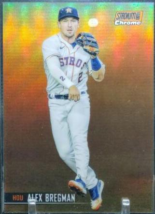 Alex Bregman [Chrome Orange Refractor] #118