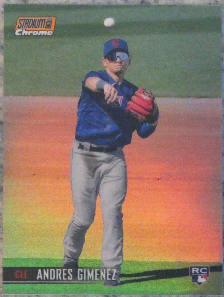 Andres Gimenez [Chrome Orange Refractor] #178