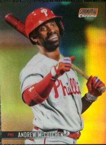 Andrew McCutchen [Chrome Orange Refractor] #62