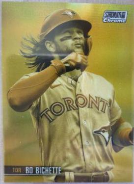 Bo Bichette [Chrome Gold Minted Refractor] #44