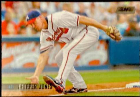 Chipper Jones [Black Foil] #268