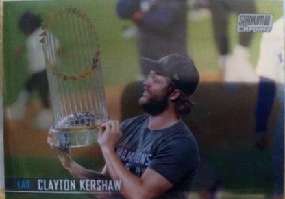 Clayton Kershaw [Chrome Refractor] #71