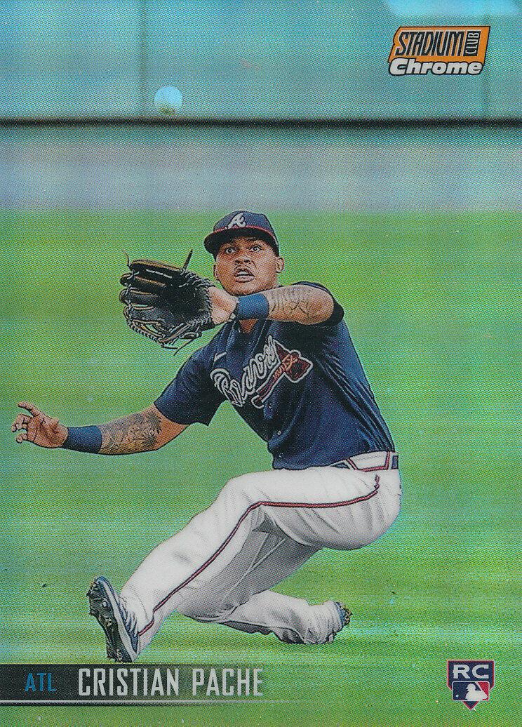Cristian Pache [Chrome Orange Refractor] #245