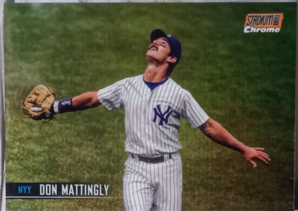 Don Mattingly [Chrome Gold Minted Refractor] #149