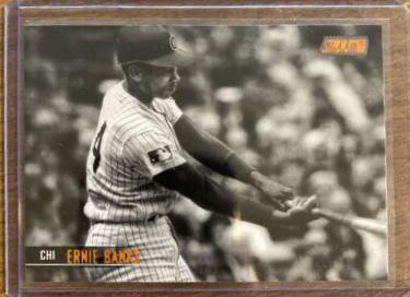 Ernie Banks [Black & White] #145
