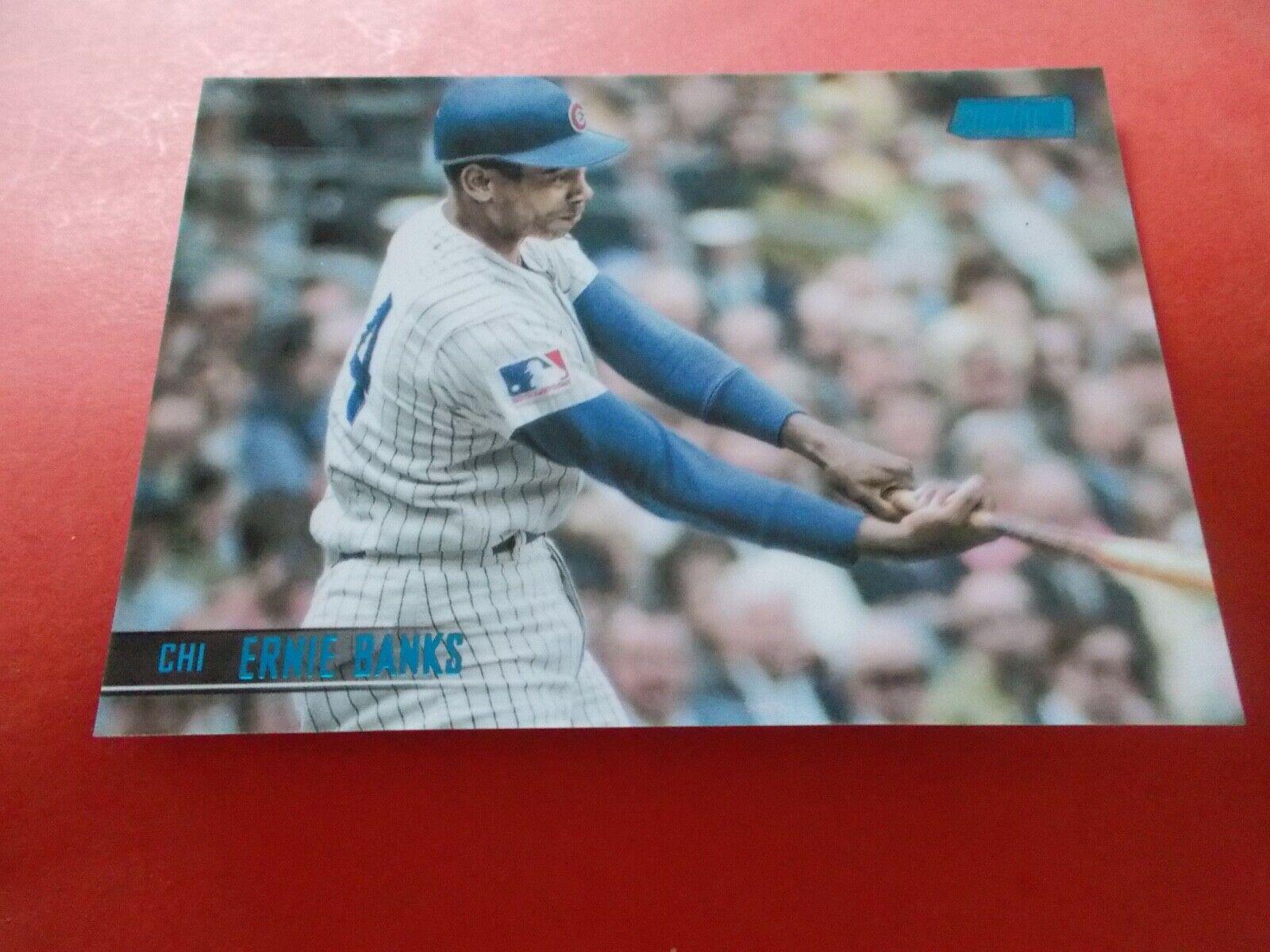 Ernie Banks [Blue Foil] #145