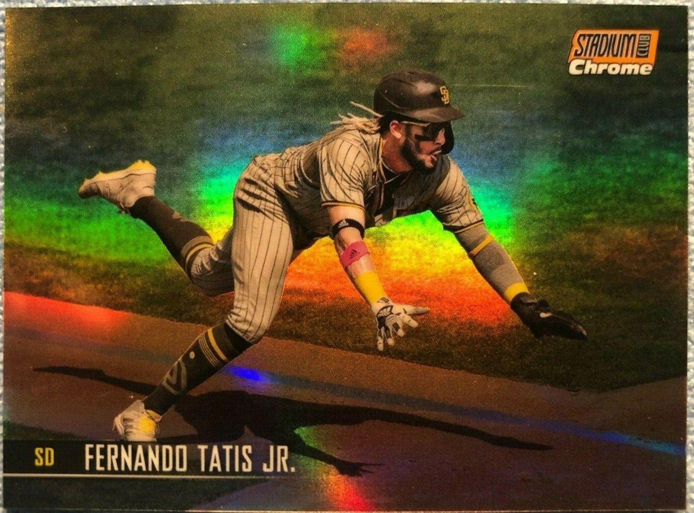 Fernando Tatis Jr. [Chrome Orange Refractor] #292