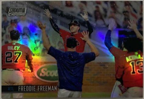 Freddie Freeman [Chrome Refractor] #153
