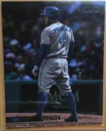 George Springer [Black Foil] #160