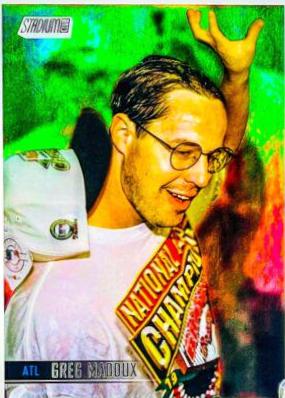 Greg Maddux [Rainbow Foilboard] #116